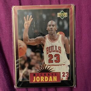 Michael Jordan Upper Deck Trading Card